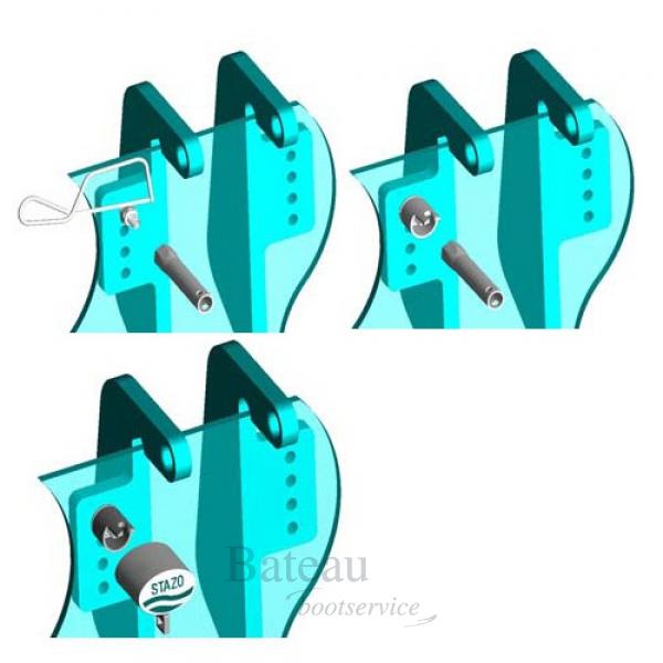 Stazo buitenboordmotorslot < 45 kg - Bateau Bootservice