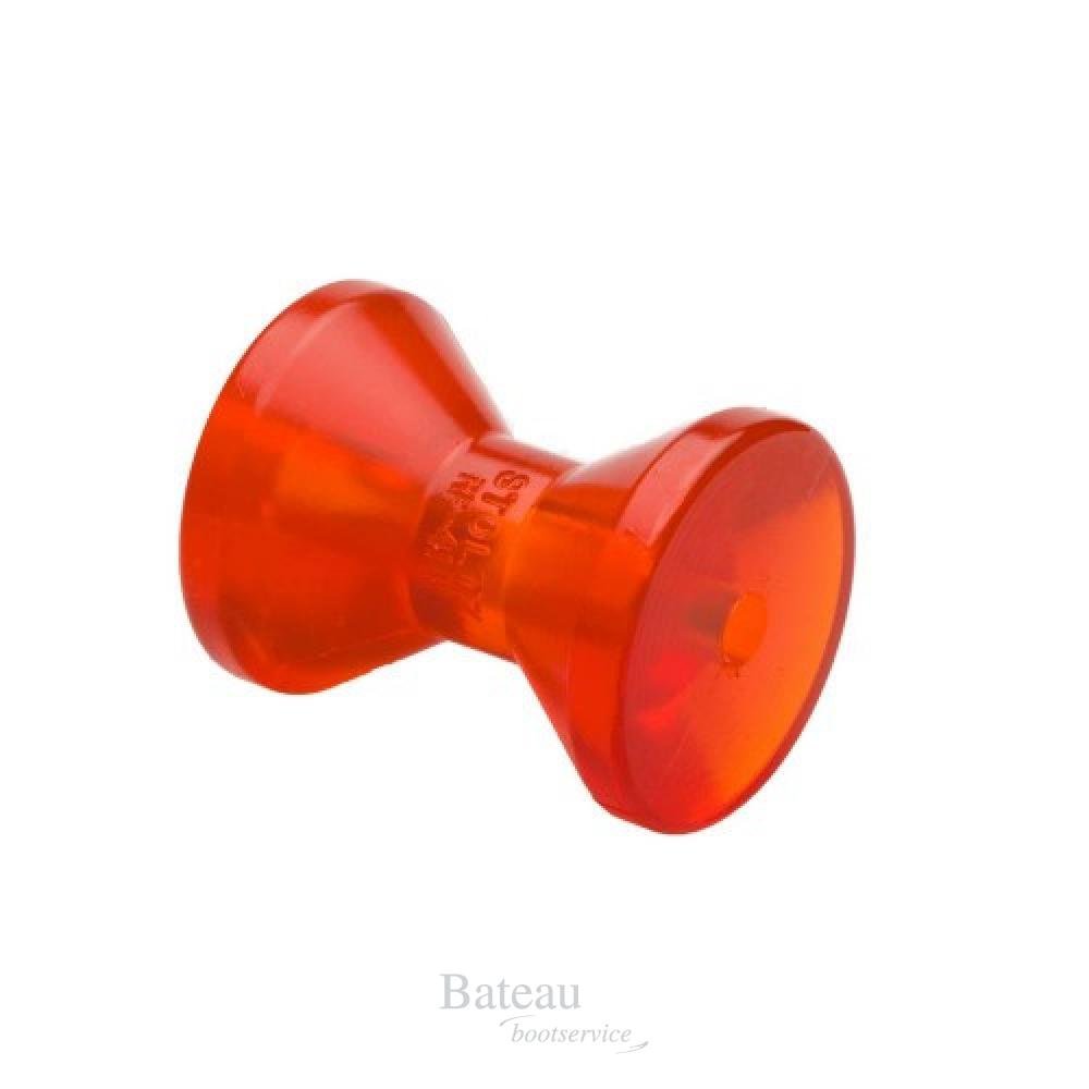 RP-414 Urethane Bow Trailer Roller with Rope Gunnel- 100mm - Bateau Bootservice