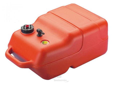 Talamex brandstoftank buitenboordmotor 22 liter met zender - Bateau Bootservice