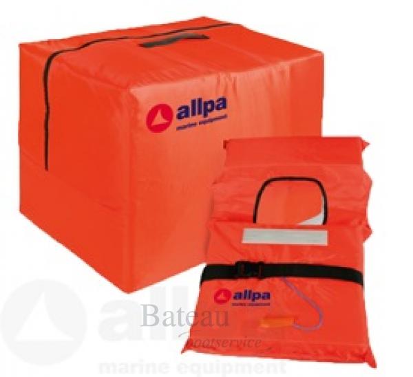 Veiligheidstas inclusief 4x Reddingsvest model "Norman" - Bateau Bootservice