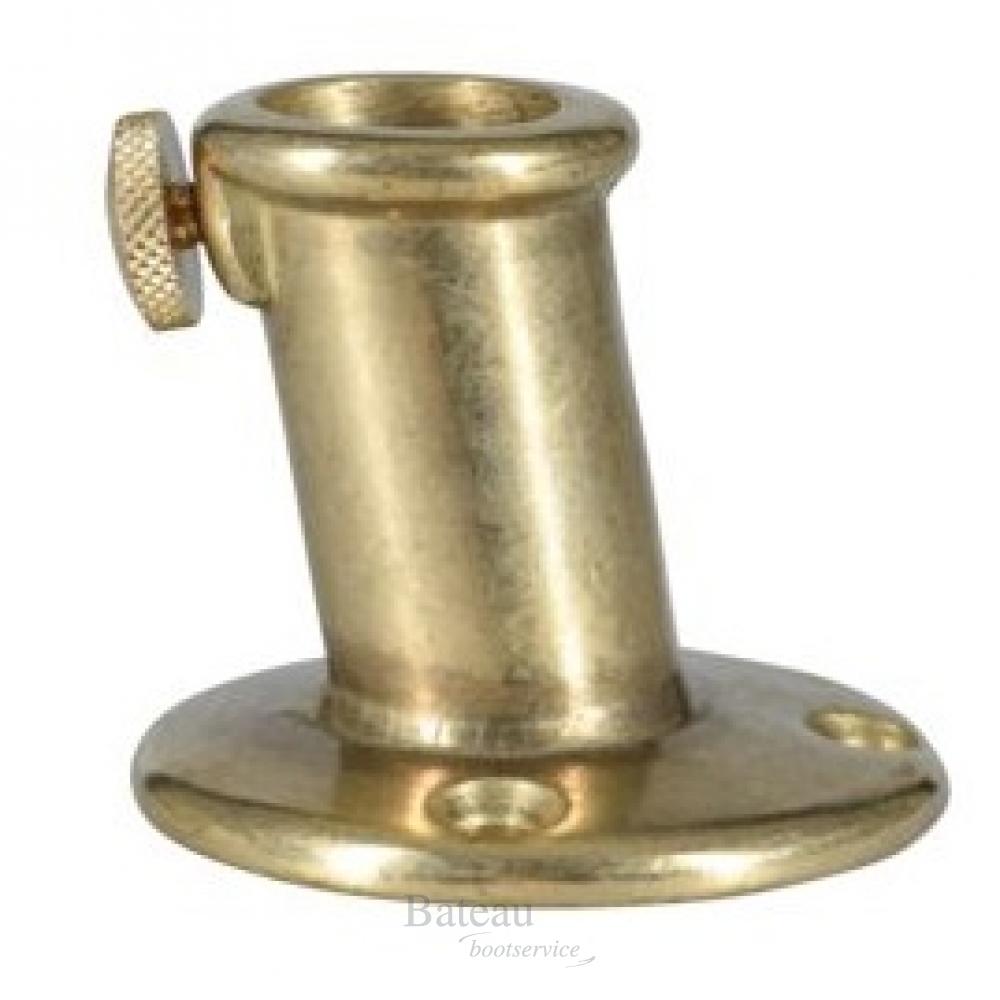 Vlaggenstokhouder Messing - Bateau Bootservice