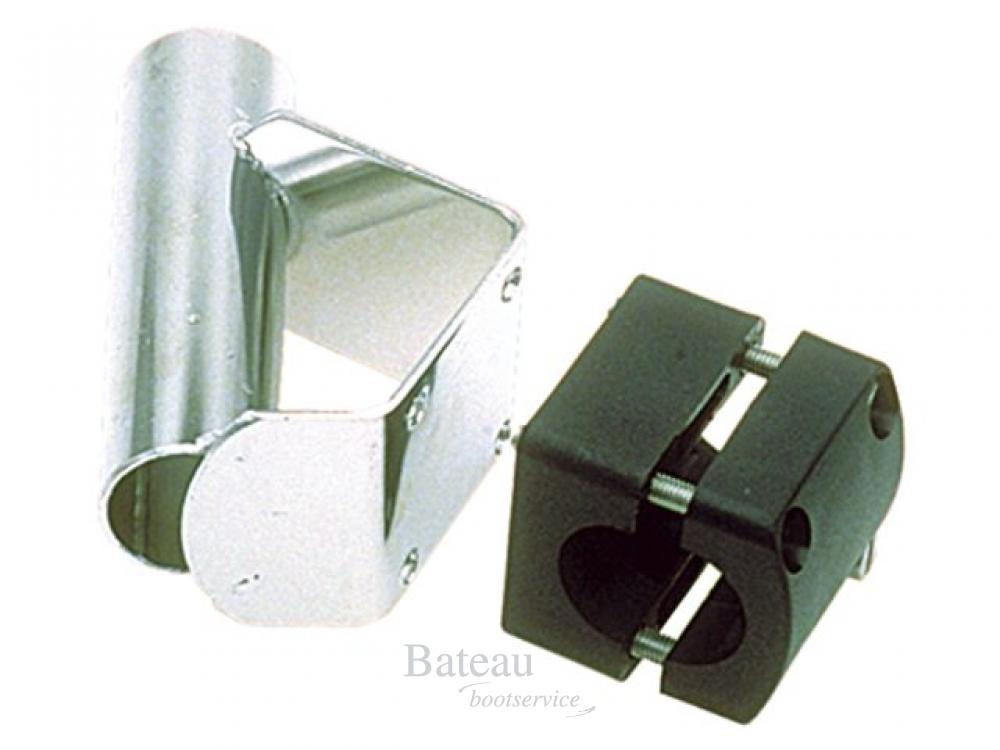 Vlaggenstokhouder Met rail connector - Bateau Bootservice