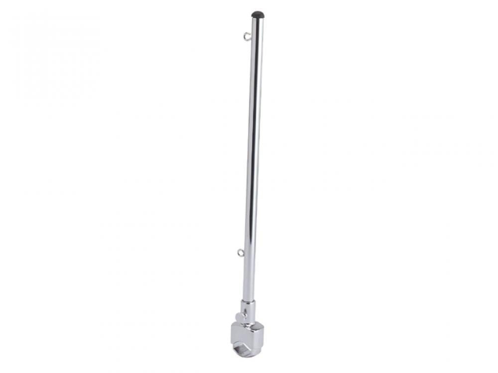 Vlaggenstokken messing verchroomd - Bateau Bootservice