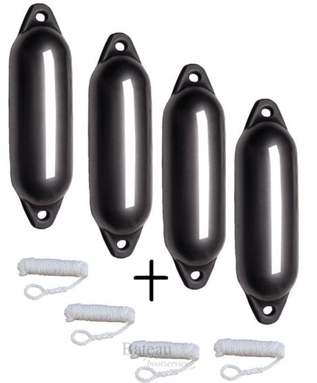 Voordeel set STAR 21 x 62 cm met lijn antraciet - Bateau Bootservice