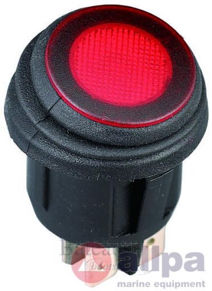 Waterdichte schakelaars met LED indicator ON OFF - Bateau Bootservice