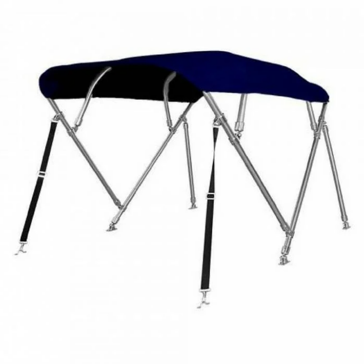 4 boogs RVS biminitop – Bateau Bootservice