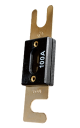 Fuse holder with cover cap, 35 to 200A with fuse 100 Amp