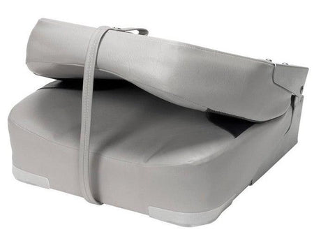 Bootsitz klappbar weiß-grau