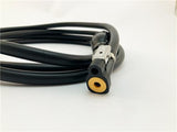 Hollex Benzinschlauch 8mm mit Quetschkugel Johnson Kupplung Motorseite
