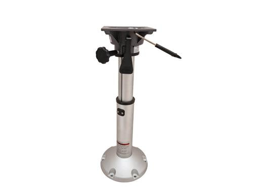 Hollex alumimium stoelpoot gas bediend / draaibaar 43-61 cm