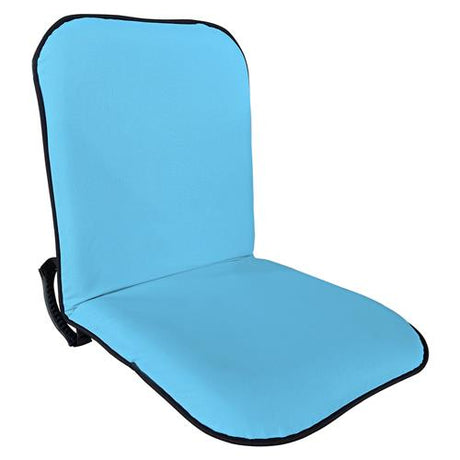 Opvouwbare Lazy Seat comfortseat met rugleuning en antislip in meerdere kleuren lkichtblauw