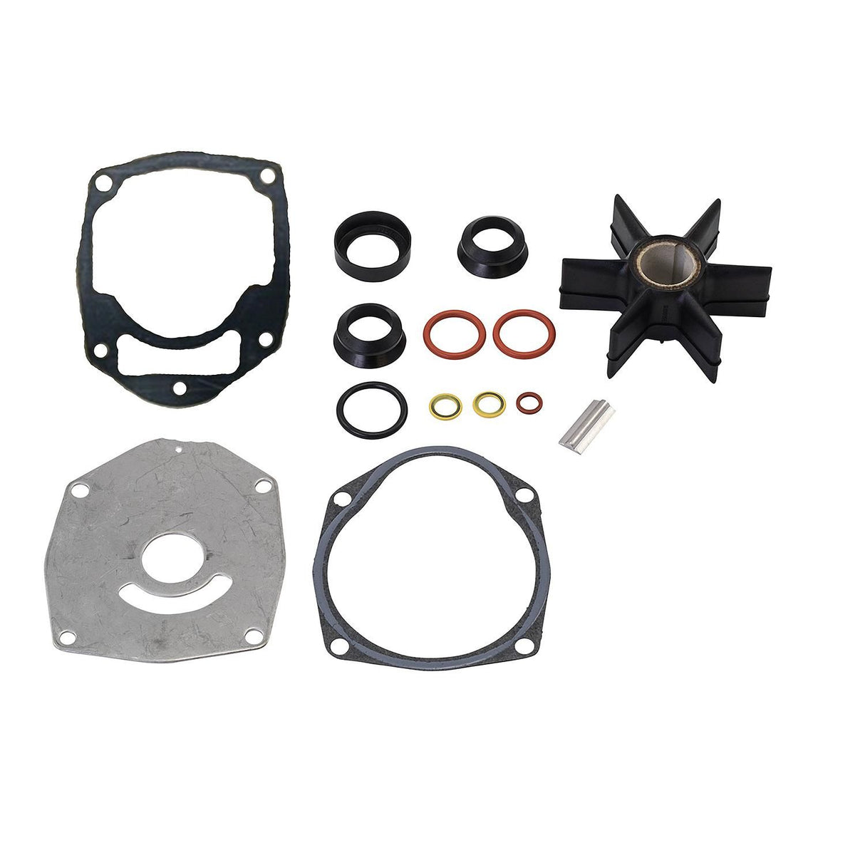 Quicksilver 8M0100526 waterpomp service kit – geschikt voor Mercury buitenboordmotoren en Mercruiser Alpha One Gen II