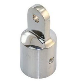 Endstück Bimini-Top-Spritzhaube AISI316 22 mm – Schraube M6