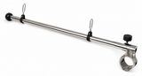 Edelstahl-Flaggenstock für Boote – 450 mm – Reling Ø25 mm