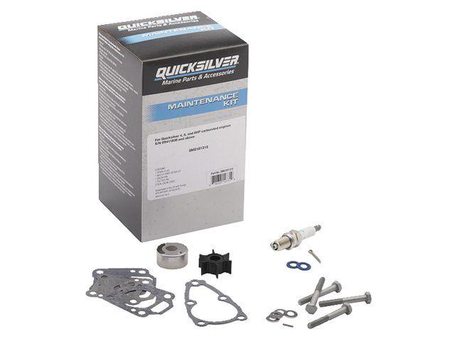 Quicksilver onderhoudskit 8M0181315 voor buitenboordmotoren 4 pk, 5 pk en 6 pk