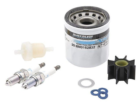 Quicksilver onderhoudskit 8M0172122 voor Mercury 15 pk en 20 pk viertakt carburateur buitenboordmotoren