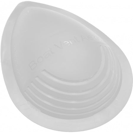 Boat Vent Aero one-piece white vent shells boat cover