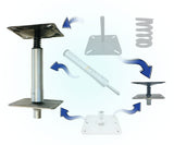 Boot montage set pin type 29 cm