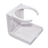 Adjustable cup holder Easterner C13601W 100x100mm plastic black gray or white