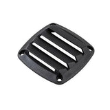 Ventilation grille plastic white or black 85 x 85 cm