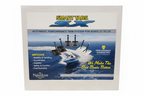 Automatische Smart Tabs trimplaten met composiet platen en stikstof cilinders voor motorboot verpakking 