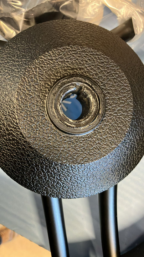 Boat steering wheel T27 Ghost black Ø35 cm – sporty &amp; modern