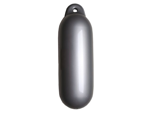 Dropfender 21 x 62 zwart wit navy zilver antraciet - Bateau Bootservice