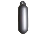 Dropfender 30 x 90 cm zwart wit navy zilver antraciet - Bateau Bootservice