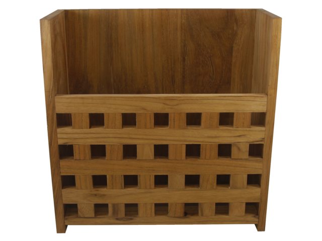 Eude Teak Blokrooster opbergrek - Bateau Bootservice