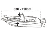 Afdekzeil voor console boot 630-710 cm - Bateau Bootservice