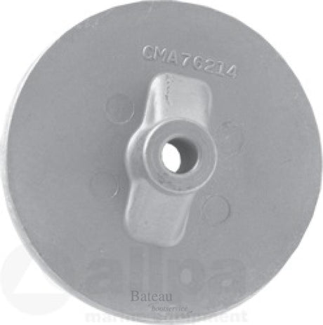 Anode Mercruiser / Sterndrive / Mercury outboard, Circular Plate (OEM 76214-5)