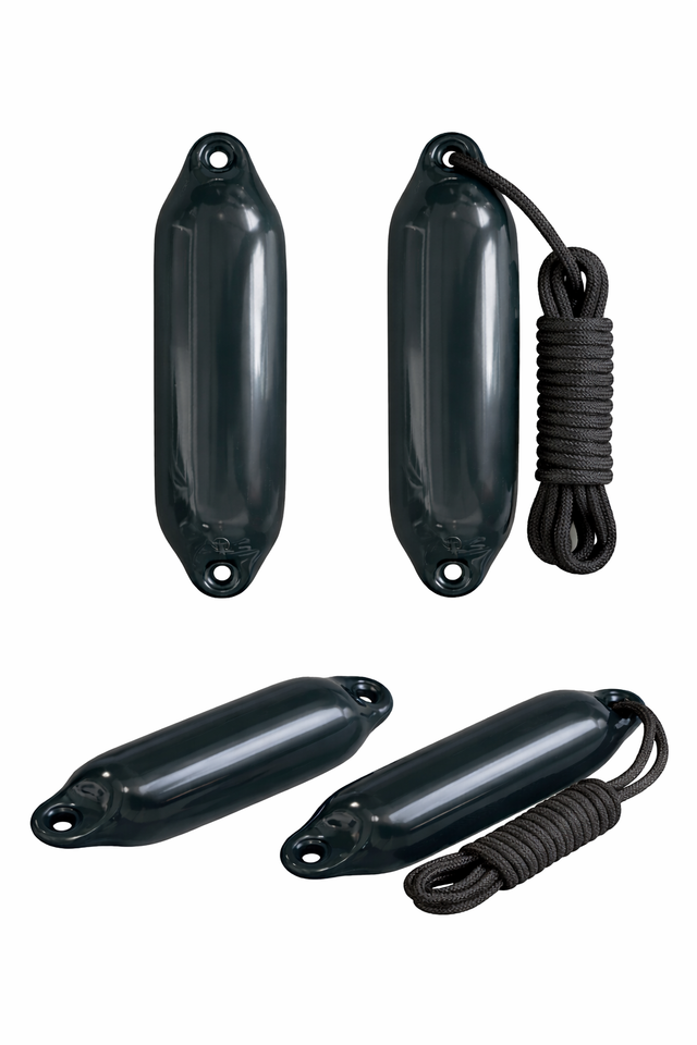 tm fender donker petrol 14 x 50 cm voor middelgrote boten