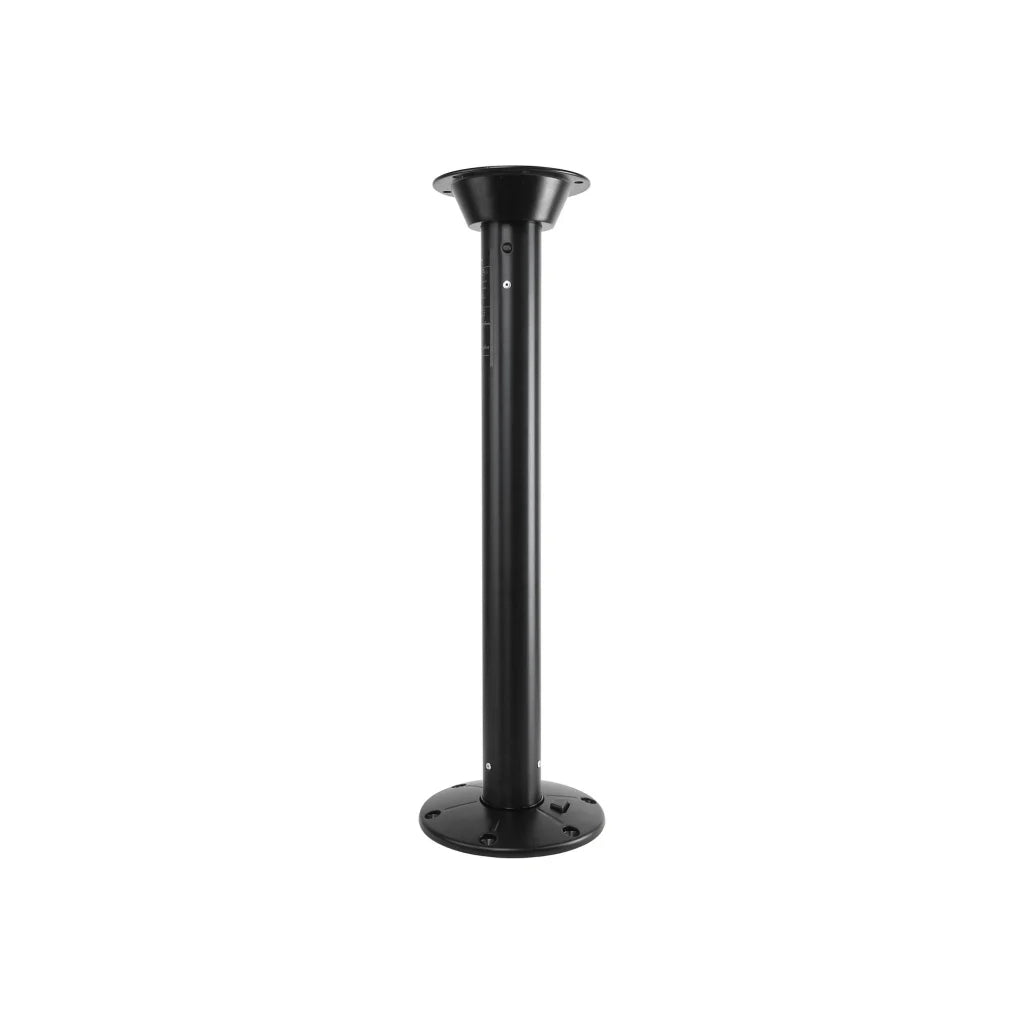 Cypress Table Leg – Black Powder Coated Aluminum – 68 cm 