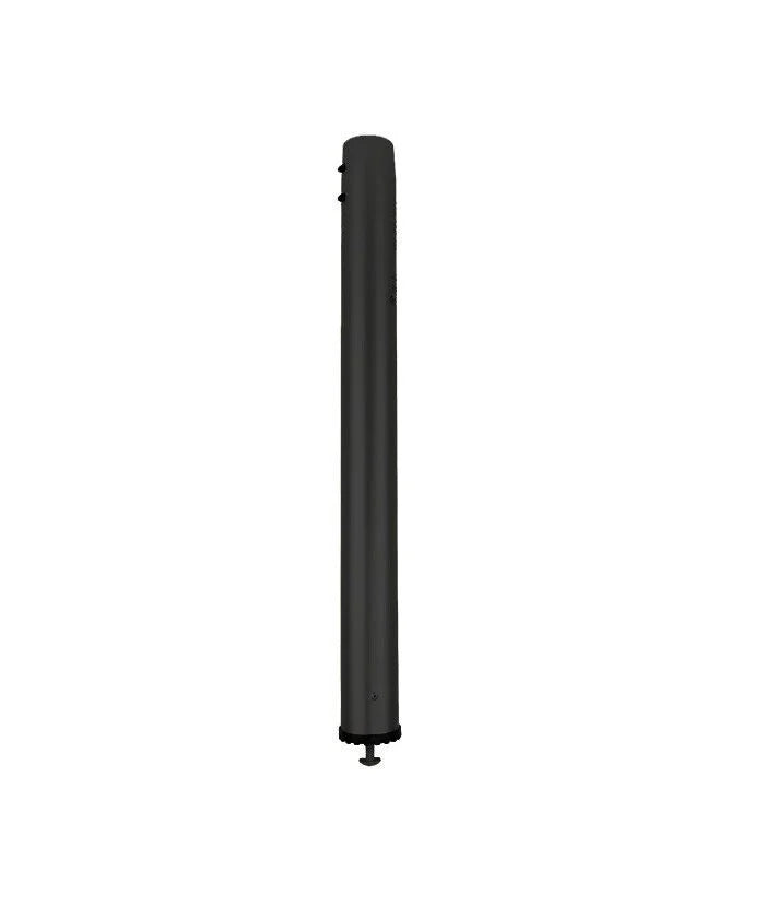 Cypress Table Leg – Black Powder Coated Aluminum – 68 cm 