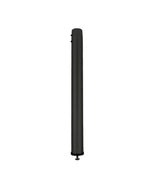 Cypress Table Leg – Black Powder Coated Aluminum – 68 cm 