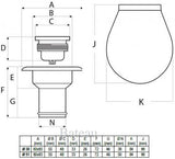 DEKVULDOP 38MM KUNSTSTOF 38MM - Bateau Bootservice