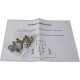 Easterner hydrofoil planeervleugels 194 x 174 mm voor buitenboordmotor vanaf 50 pk montage