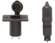 allpa Stopcontact met stekker, 12V / 10A, inclusief afdekkap