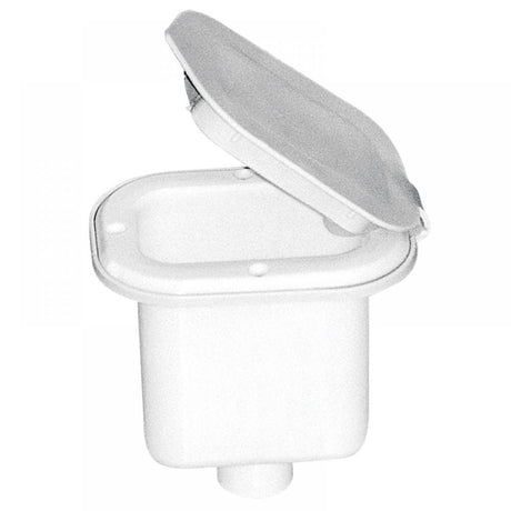 Nuova Rade Square Case For Shower Head met douche kop wit - Bateau Bootservice