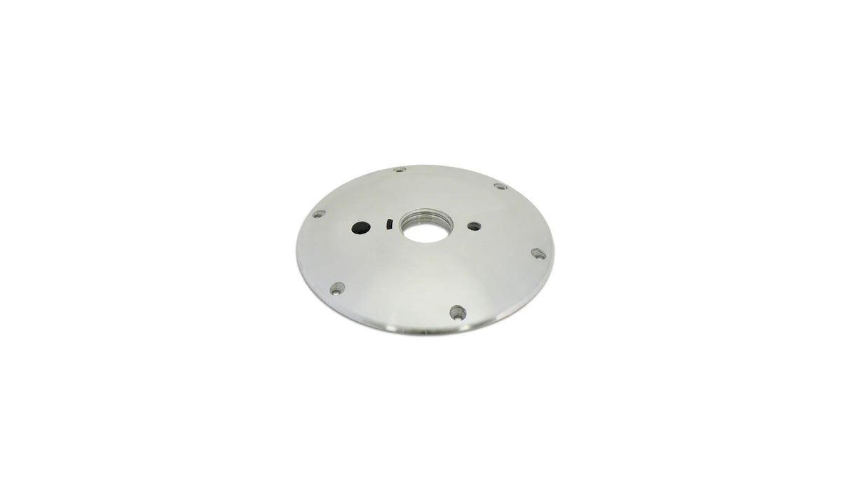 Oval table top set with 2 stainless steel cup holders – including table leg 68.5 cm