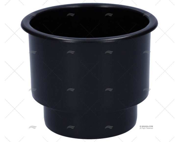Inbouw bekerhouder kunststof – zwart  Ø82 mm x 101 mm (kopie)