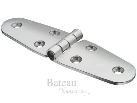Scharnieren aluminium 140 x 40 mm - Bateau Bootservice