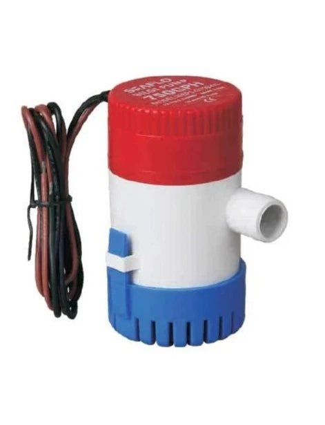 Bilgepomp, 12 V 750 GPH automatische dompelpomp met vlotterschakelaar voor boot, jacht Bilgepomp, 12 V 750 GPH automatische dompelpomp met vlotterschakelaar voor boot, jacht