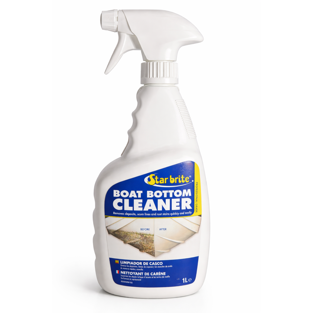 onderwaterschip reiniger voor boot verwijdert aanslag zeepokken en vlekken op romp en waterlijn