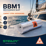 Steady BBM 1 SCM goedgekeurd buitenboordmotorslot 3,5 tot 15 pk impressie