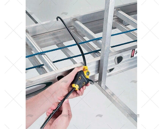 Master Lock verstelbaar kabelslot 1,80 meter lang en 10 mm dik – met sleutel

