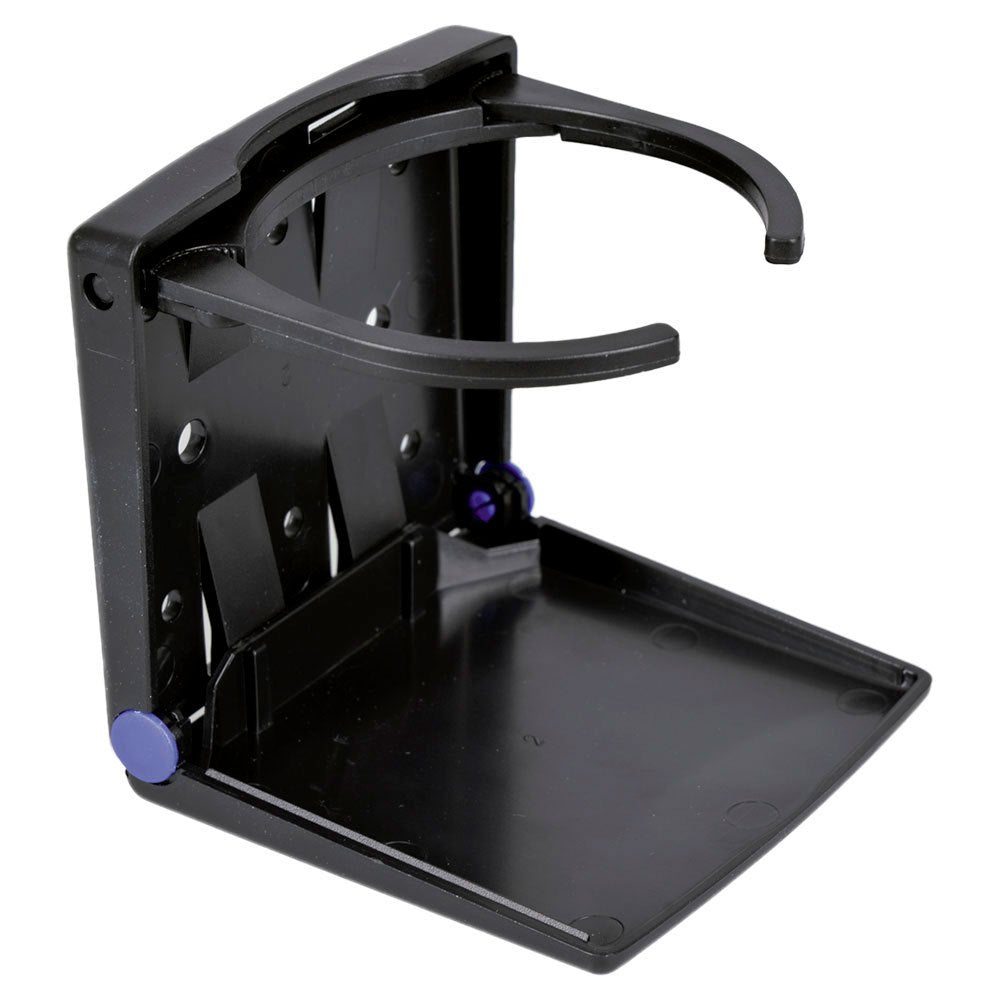 Adjustable cup holder Easterner C13601W 100x100mm plastic black gray or white
