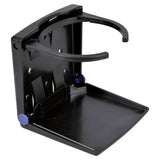 Adjustable cup holder Easterner C13601W 100x100mm plastic black gray or white