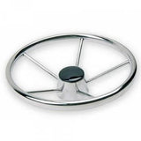 RVS bootstuur met 5 spaken 39 cm