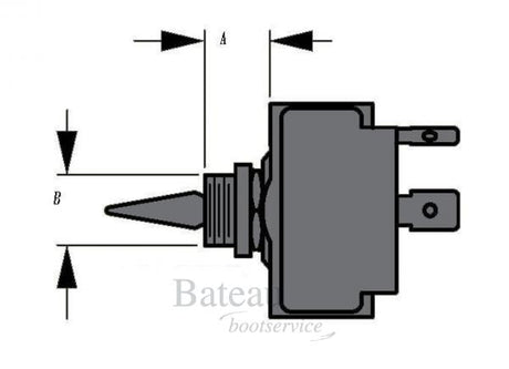 Tuimelschakelaar standaard mom off mom - Bateau Bootservice